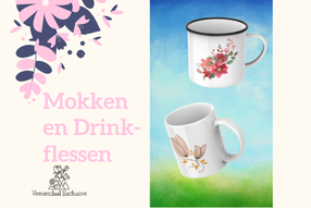 Mokken en drinkflessen